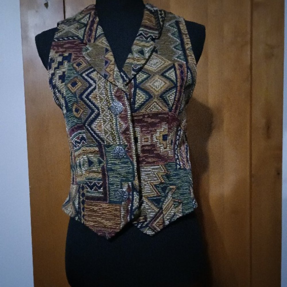 Southwestern Pattern Vest